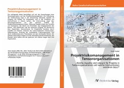 Projektrisikomanagement in Tensororganisationen