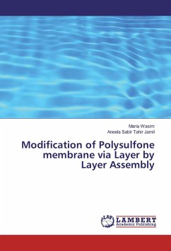 Modification of Polysulfone membrane via Layer by Layer Assembly - Wasim, Maria;Tahir Jamil, Aneela Sabir