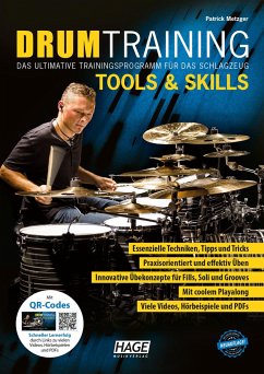 Drum Training Tools & Skills (mit Daten-DVD) - Metzger, Patrick