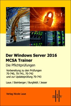Cover Der Windows Server 2016 MCSA-Trainer, die Pflichtprüfungen