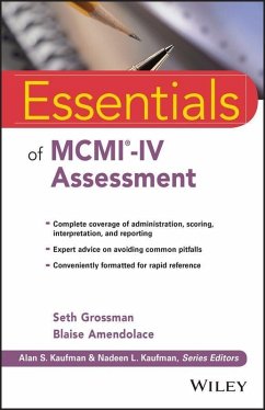 Cover Essentials of MCMI-IV Assessment (eBook, PDF)