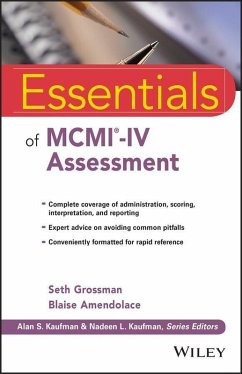 Cover Essentials of MCMI-IV Assessment (eBook, ePUB)