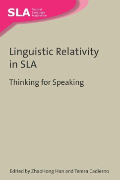 Cover Linguistic Relativity in SLA (eBook, ePUB)