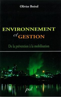 Cover Environnement et gestion: de la prevention de la... (eBook, PDF)