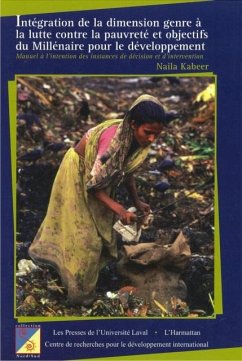 Cover Integration de la dimension de genre ... (eBook, PDF)