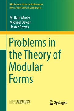 Problems in the Theory of Modular Forms (eBook, PDF) - Murty, M. Ram; Dewar, Michael; Graves, Hester