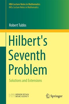 Hilbert's Seventh Problem (eBook, PDF) - Tubbs, Robert