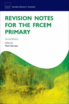 Cover Revision Notes for the FRCEM Primary (eBook, ePUB)