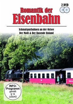 Romantik der Eisenbahn - Schmalspurbahnen an der Ostsee: Der Molli & Der Rasende Roland - 2 Disc DVD