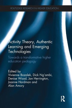 Cover Activity Theory, Authentic Learning and Emerging Technologies