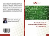 Normalization of nonlinear representations of Lie algebras