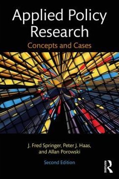 Applied Policy Research - Springer, J Fred; Haas, Peter J; Porowski, Allan