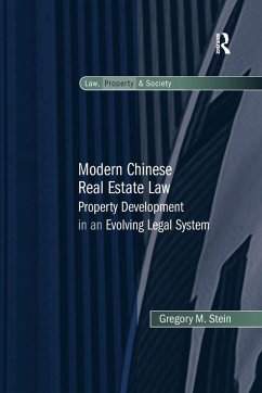 Modern Chinese Real Estate Law - Stein, Gregory M