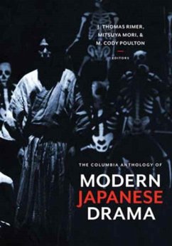 Cover Columbia Anthology of Modern Japanese Drama