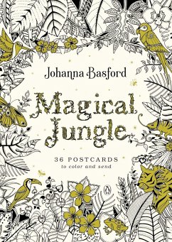 Magical Jungle: 36 Postcards to Color and Send - Basford, Johanna