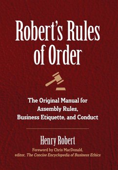 Robert's Rules of Order - Robert, Henry