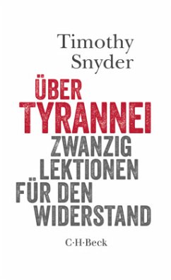 Über Tyrannei - Snyder, Timothy