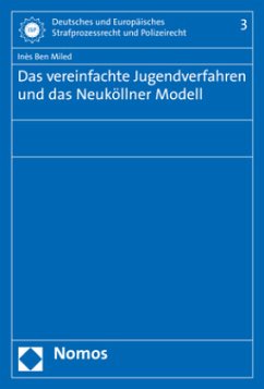 Das vereinfachte Jugendverfahren und das Neuköllner Modell - Ben Miled, Inès