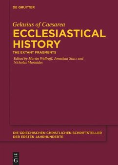 Ecclesiastical History - Gelasius of Caesarea