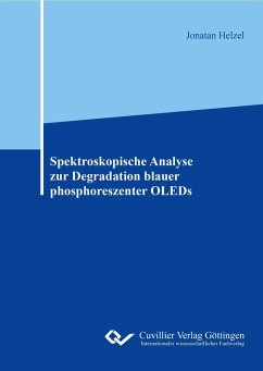 Cover Spektroskopische Analyse zur Degradation blauer phosphoreszenter OLEDs