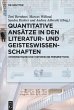 Quantitative Ansätze in den Literatur-... - Bild 1