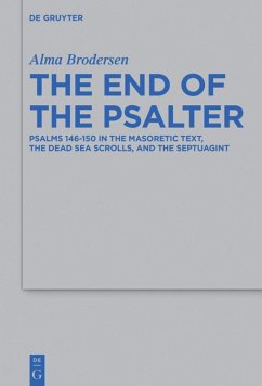 The End of the Psalter - Brodersen, Alma