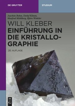 Einführung in die Kristallographie - Bohm, Joachim; Klimm, Detlef; Mühlberg, Manfred; Winkler, Björn
