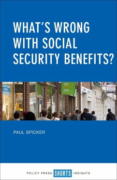 What's Wrong with Social Security Benefits? (eBook, ePUB) - Spicker, Paul