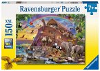Ravensburger 100385 - Unterwegs mit der Arche, 150 XXL-Teile, Kinderpuzzle