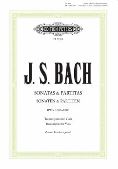 Sonaten & Partiten BWV 1001-1006, für Viola Solo - Bach, Johann Sebastian