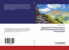 Appraisal of Firms Theory from Enviromental Factors Perspectives