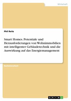 Smart Homes. Potentiale und Herausforderungen von Wohnimmobilien mit intelligenter Gebäudetechnik und die Auswirkung auf das Energiemanagement - Reitz, Phil