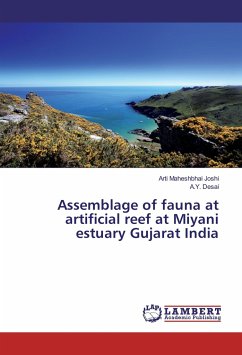 Assemblage of fauna at artificial reef at Miyani estuary Gujarat India - Joshi, Arti Maheshbhai;Desai, A. Y.