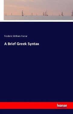 Cover A Brief Greek Syntax
