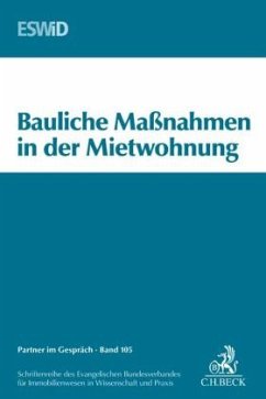 Bauliche Maßnahmen in der Mietwohnung