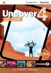Uncover Level 4 Full Combo with Online Workbook and Online Practice - Goldstein, Ben; Jones, Ceri