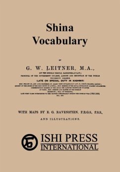 Shina Vocabulary - Leitner, Gottlieb Wilhelm