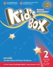 Kid's Box Level 2 Activity Book with Online Resources British English - Nixon, Caroline; Tomlinson, Michael