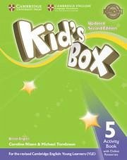 Kid's Box Level 5 Activity Book with Online Resources British English - Nixon, Caroline; Tomlinson, Michael