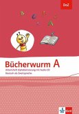 Bücherwurm A. DaZ - Deutsch als Zweitsprache. Arbeitsheft Alphabetisierung mit Audio-CD