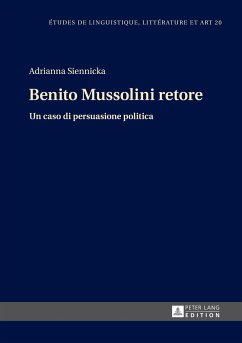 Benito Mussolini retore - Siennicka, Adrianna