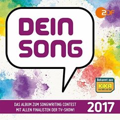 Dein Song 2017, 1 Audio-CD + 1 DVD