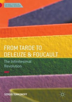 From Tarde to Deleuze and Foucault - Tonkonoff, Sergio