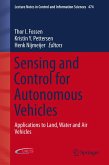 Sensing and Control for Autonomous Vehicles
