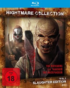 Nightmare Collection Vol. 1 - Slaughter Edition BLU-RAY Box - Diverse