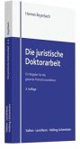 Die juristische Doktorarbeit