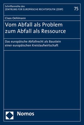 Vom Abfall als Problem zum Abfall als Ressource Vom Abfall als Problem zum Abfall als Ressource