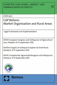 CAP Reform: Market Organisation and Rural Areas