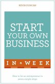 Start Your Own Business In A Week (eBook, ePUB)