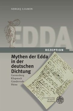 Mythen der Edda in der deutschen Dichtung - Liamin, Sergej